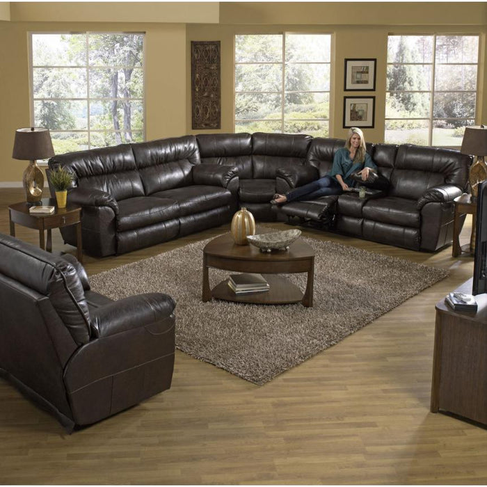 Catnapper Nolan Power Reclining Bonded Leather Loveseat 64049 1223-29/3023-29 IMAGE 4