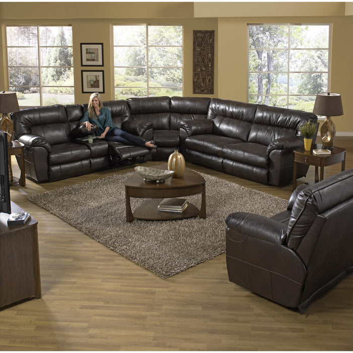 Catnapper Nolan Reclining Bonded Leather Sofa 4041 1223-29/3023-29 IMAGE 4