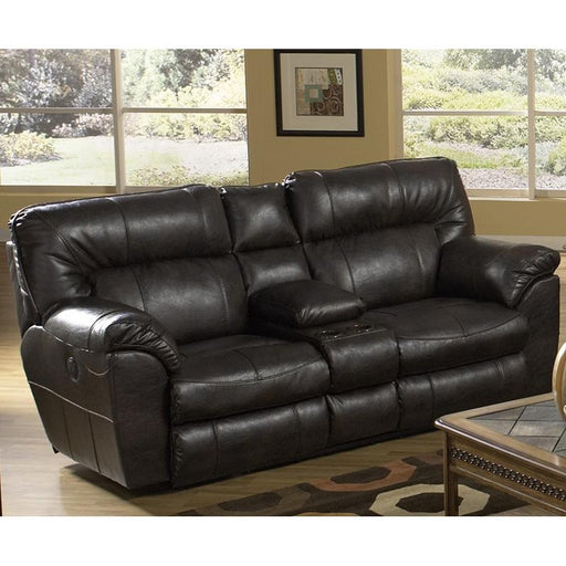 Catnapper Nolan Reclining Bonded Leather Loveseat 4049 1223-29/3023-29 IMAGE 2