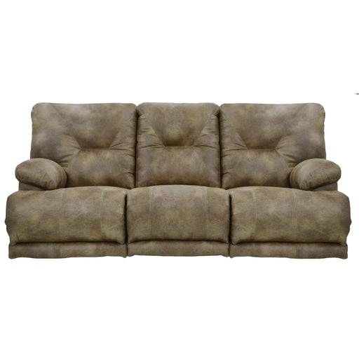 Catnapper Voyager Power Reclining Leather Look Fabric Sofa 64381 1228-49/1328-49 IMAGE 1