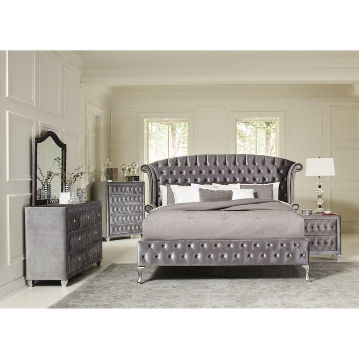 Coaster Furniture Deanna 205101KW 7 pc California King Upholstered Bedroom Set IMAGE 1