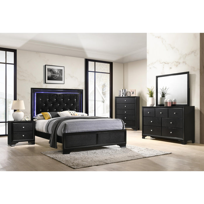 Crown Mark Micah 4350 7 pc Queen Panel Bedroom Set IMAGE 1