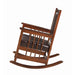 Coaster Furniture Leatherette Rocking Chair 600058 IMAGE 3