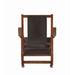 Coaster Furniture Leatherette Rocking Chair 600058 IMAGE 4