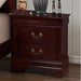 Crown Mark Louis Philip 2-Drawer Nightstand B3800-2 IMAGE 1