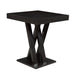 Coaster Furniture Square Pub Height Dining Table with Pedestal Base 100520 IMAGE 1