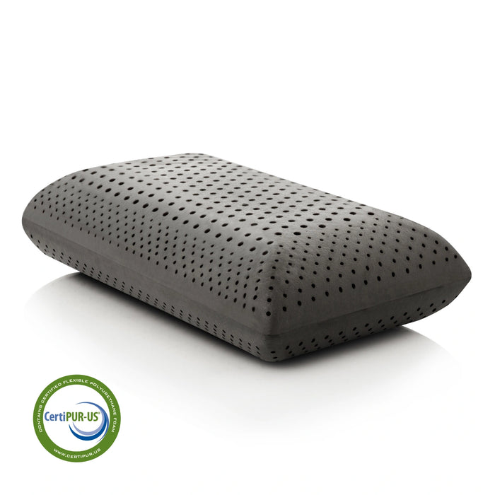 Zoned Dough + Bamboo Charcoal Mid Loft Pillow