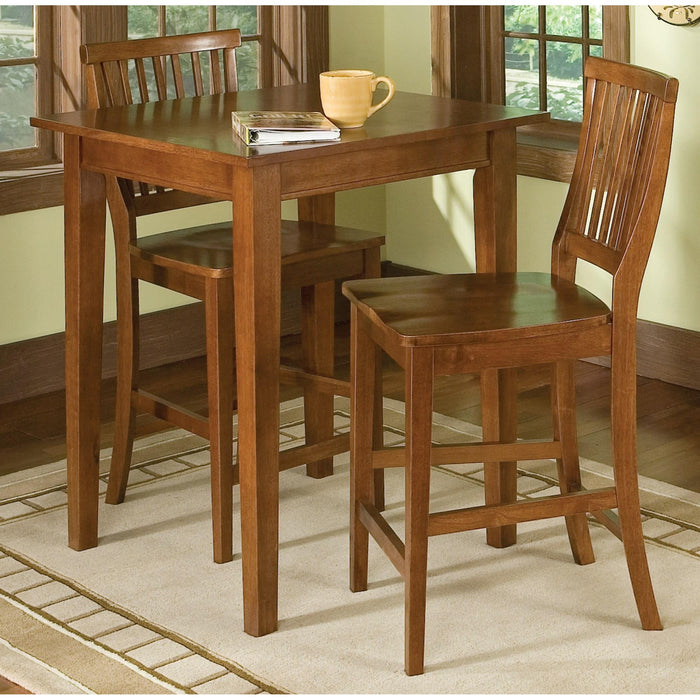 Homestyles Furniture Arts & Crafts 5180-359 3 pc Counter Height Dining Set IMAGE 4