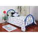 Crown Mark Kids Bed Components Headboard 4430 Blue Metal Headboards-Twin IMAGE 2