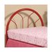 Crown Mark Kids Bed Components Headboard 4430 Red Metal Headboards-Twin IMAGE 1