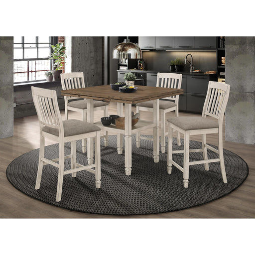 Coaster Furniture Sarasota 192818 5 pc Counter Height Dining Table IMAGE 1