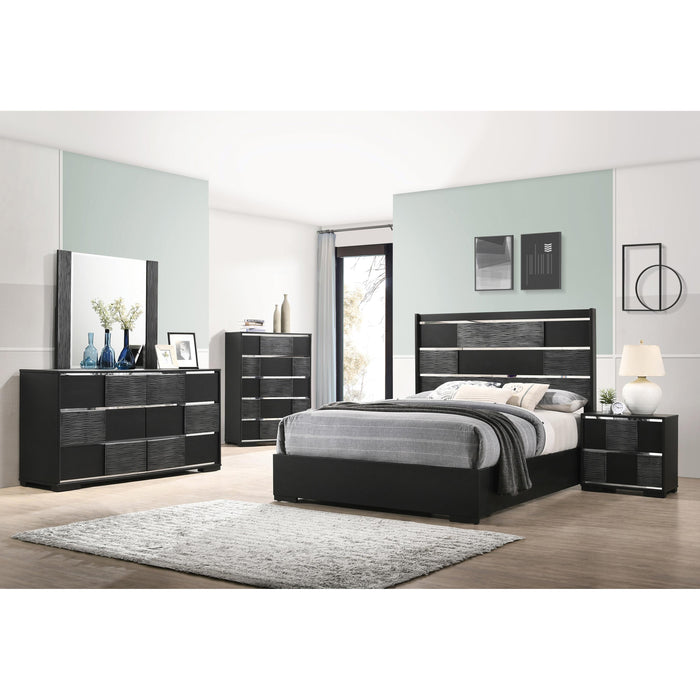 Coaster Furniture Blacktoft 207101KE 6 pc King Panel Bedroom Set IMAGE 1