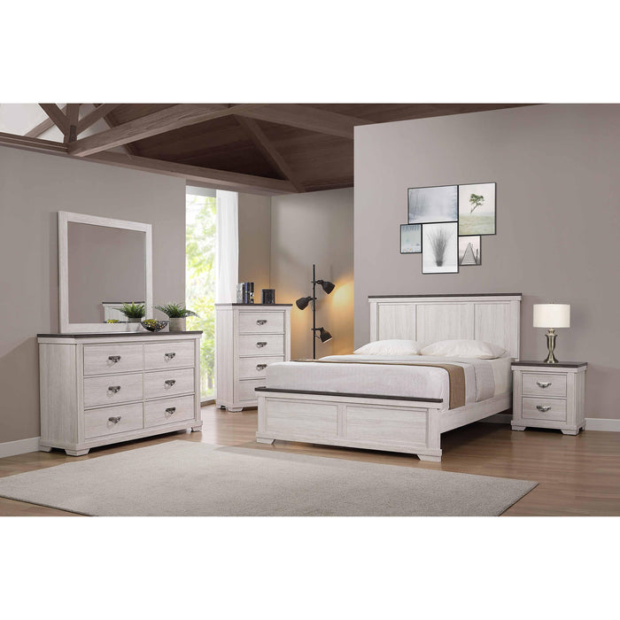 Crown Mark Leighton B8180 6 pc Queen Panel Bedroom Set IMAGE 1