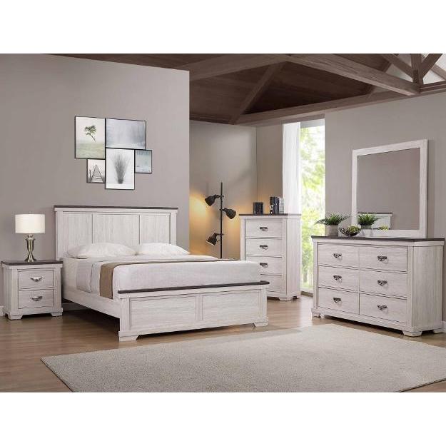 Crown Mark Leighton B8180 6 pc Full Panel Bedroom Set IMAGE 1