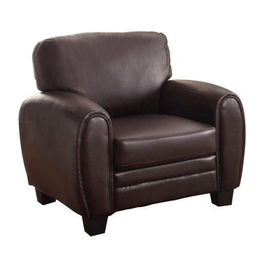 Homelegance Rubin Stationary Leather Match Chair 9734DB-1 IMAGE 2