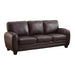 Homelegance Rubin Stationary Leather Match Sofa 9734DB-3 IMAGE 2