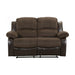 Homelegance Cranley Manual Reclining Fabric Loveseat 9700FCP-2 IMAGE 1