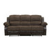 Homelegance Cranley Reclining Fabric Sofa 9700FCP-3 IMAGE 1