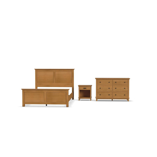 Homestyles Furniture Oak Park 5910-5014C 5 pc Queen Panel Bedroom Set IMAGE 1