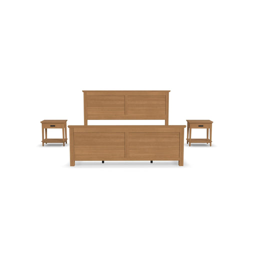 Homestyles Furniture Oak Park 5910-6015O 5 pc King Panel Bedroom Set IMAGE 1