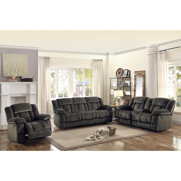 Homelegance Laurelton Manual Reclining Fabric Loveseat 9636-2 IMAGE 9