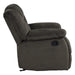 Homelegance Laurelton Glider Fabric Recliner 9636-1 IMAGE 3