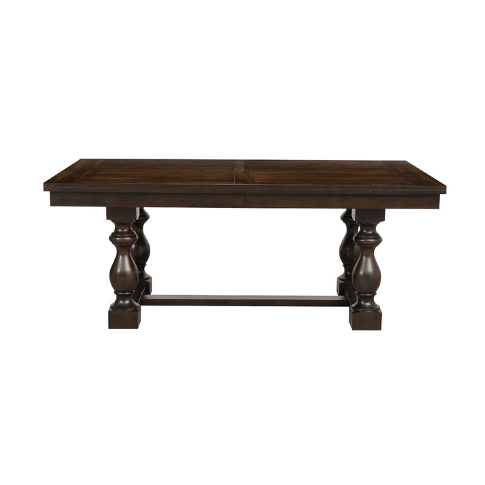 Homelegance Yates Dining Table with Trestle Base 5167-96* IMAGE 1