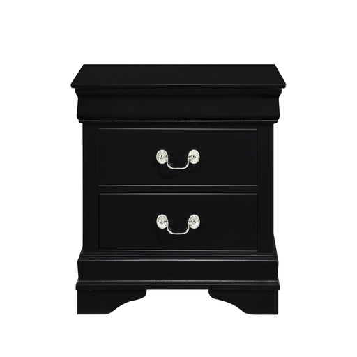 Homelegance Mayville 2-Drawer Nightstand 2147BK-4 IMAGE 1