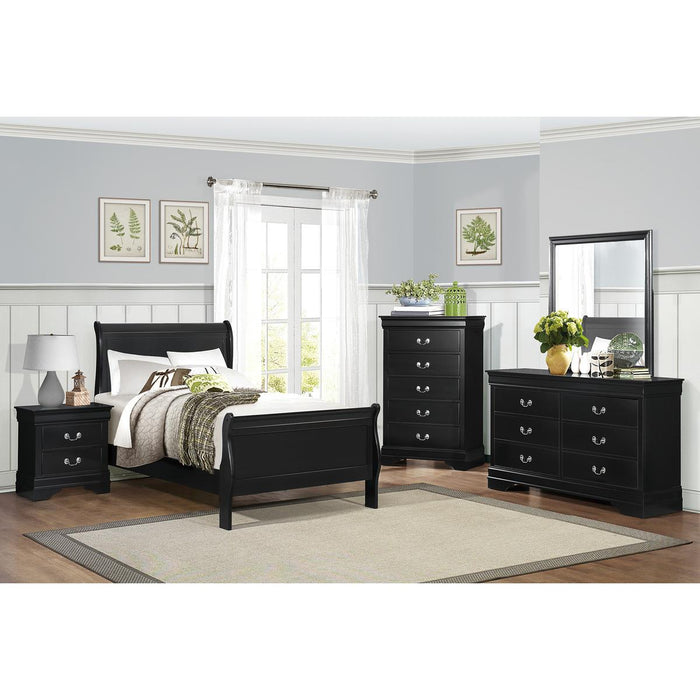 Homelegance Mayville 2-Drawer Nightstand 2147BK-4 IMAGE 5