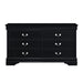 Homelegance Mayville 6-Drawer Dresser 2147BK-5 IMAGE 1