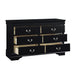 Homelegance Mayville 6-Drawer Dresser 2147BK-5 IMAGE 3