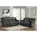 Homelegance Laurelton Manual Reclining Fabric Loveseat 9636CC-2 IMAGE 10