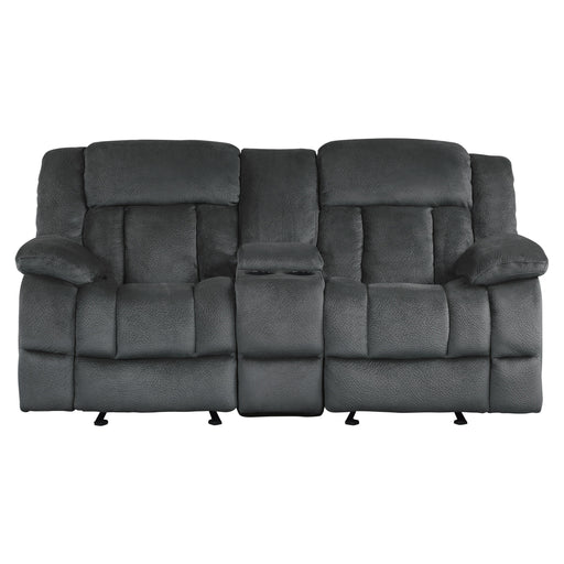 Homelegance Laurelton Manual Reclining Fabric Loveseat 9636CC-2 IMAGE 1