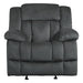 Homelegance Laurelton Glider Fabric Recliner 9636CC-1 IMAGE 1