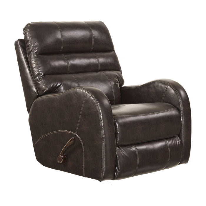 Catnapper Searcy Leather look Fabric Recliner 4747-2 1263-18 IMAGE 1