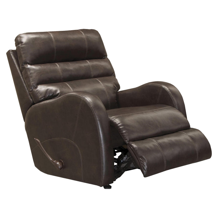 Catnapper Searcy Leather look Fabric Recliner 4747-2 1263-18 IMAGE 2