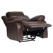 Homelegance Cranley Leather Match Recliner 9700BRW-1 IMAGE 6