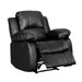 Homelegance Cranley Leather Match Recliner 9700BLK-1 IMAGE 5