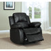 Homelegance Cranley Leather Match Recliner 9700BLK-1 IMAGE 7