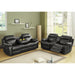 Homelegance Marille Reclining Fabric Sofa 9724BLK-3 IMAGE 8