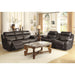 Homelegance Marille Reclining Leather Match Loveseat 9724BRW-2 IMAGE 8