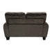 Homelegance Rubin Stationary Fabric Loveseat 9734CH-2 IMAGE 3