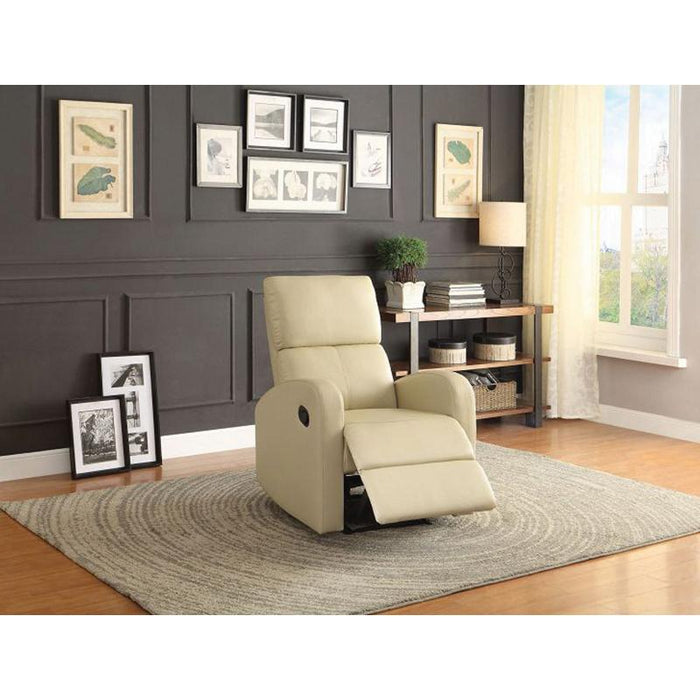 Homelegance Mendon Leather look Recliner 8404TP-1 IMAGE 3