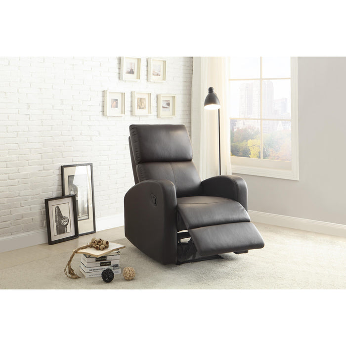 Homelegance Mendon Leather look Recliner 8404DB-1 IMAGE 10