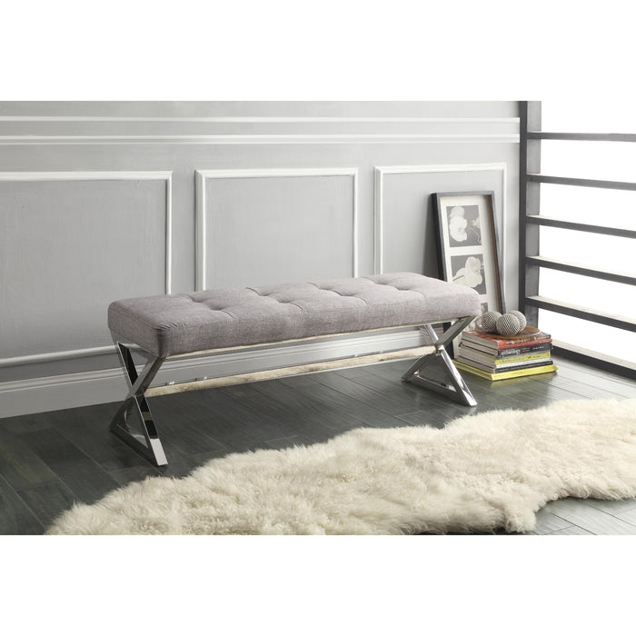 Homelegance Rory Bench 4605GY IMAGE 2