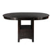 Homelegance Oval Junipero Counter Height Dining Table with Pedestal Base 2423-36 IMAGE 2