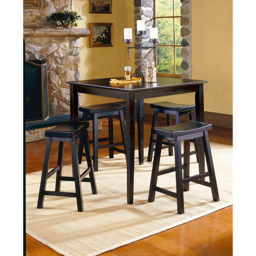 Homelegance Saddleback Stool 5302BK-18 IMAGE 2