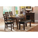 Homelegance Oval Ameillia Dining Table 586-76 IMAGE 2