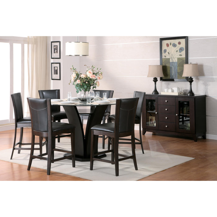 Homelegance Round Daisy Counter Height Dining Table with Pedestal Base 710-36RD* IMAGE 3