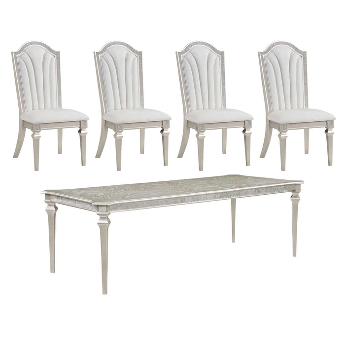 Coaster Furniture Evangeline 107551-S5 5 pc Dining Set IMAGE 1